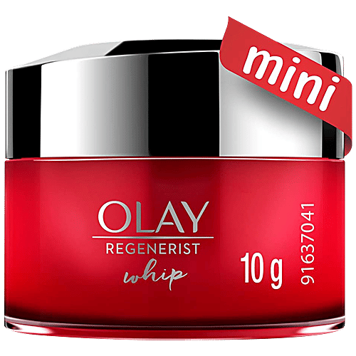 Olay Olay Ultra Lightweight Moisturiser - Regenerist Whip Mini Day Cream, Non SPF, 10 g  