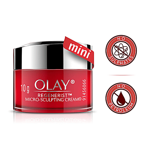 Olay Regenerist Micro Sculpting Cream - Advanced Anti-Ageing Moisturiser, Mini, 10 g
