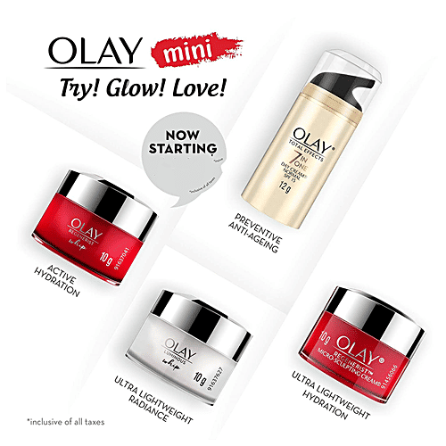 Olay Regenerist Micro Sculpting Cream - Advanced Anti-Ageing Moisturiser, Mini, 10 g