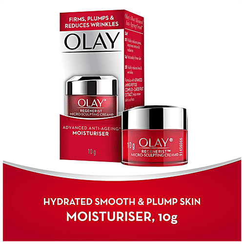 Olay Regenerist Micro Sculpting Cream - Advanced Anti-Ageing Moisturiser, Mini, 10 g
