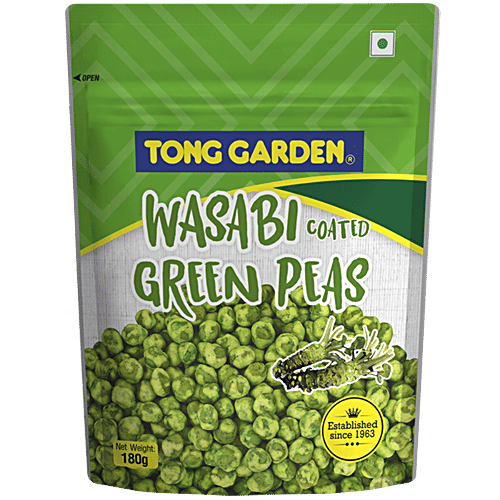 Buy Tong Garden Wasabi Coated Green Peas Horseradish Flavour Online