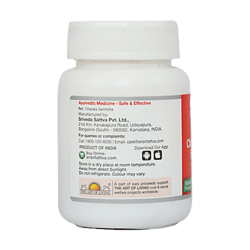 Sri Sri Tattva Chitrakadi Gutika - Chronic Treatment, 250 mg, 60 pcs  Paraben Free