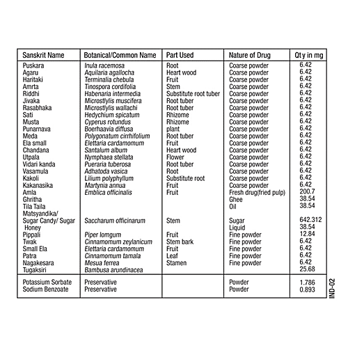 Sri Sri Tattva Chyawanprash, 500 g Jar Herbal Immunity Booster with 40+ Ayurvedic Ingredients for Better Strength and Stamina