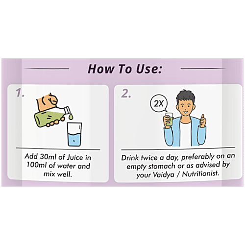 Sri Sri Tattva Karela Jamun Juice, 1 Litre - Ayurvedic Juice to Help Maintain Healthy Sugar Levels - Natural - No Added Sugar, 1 L  