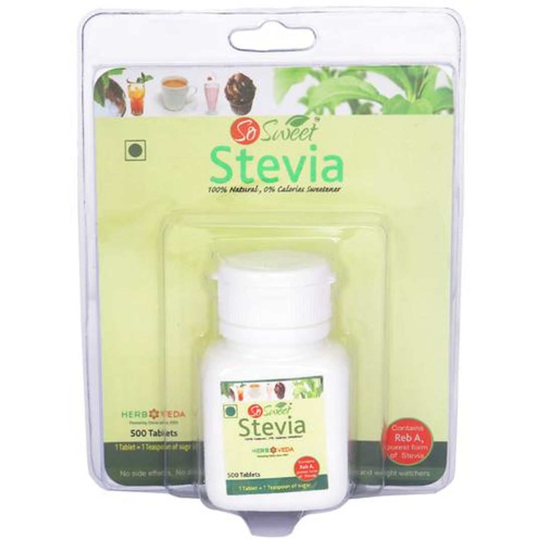 So Sweet Stevia Tablets, 500 pcs Discpenser