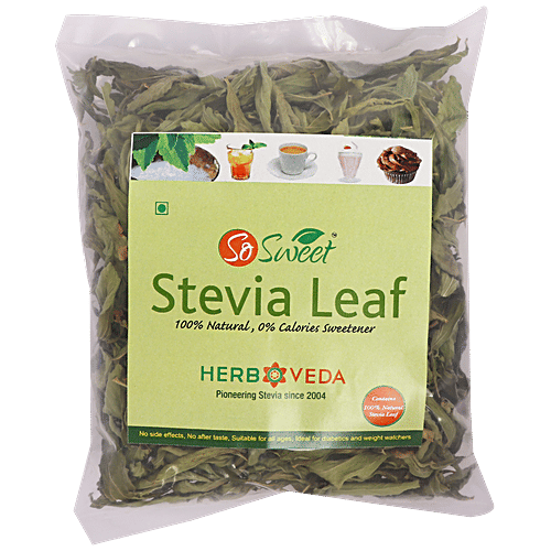 So Sweet Stevia Leaf, 25 g Pouch Natural, No Calories Sweetener