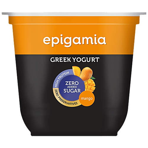 Epigamia  Greek Yogurt - Mango, 120 g Cup 
