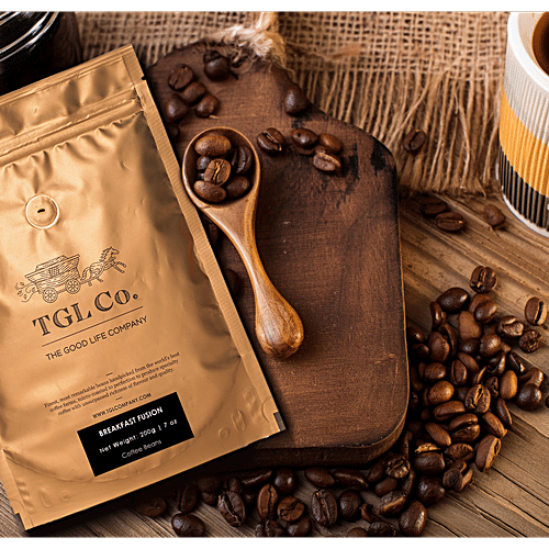 TGL Co. Breakfast Fusion Ground Coffee Beans, 100 g  