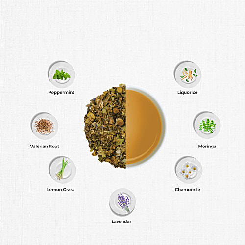 TGL Co. Sweet Dreams Chamomile Tea Bags, 32 g (16 Bags x 2 g each) Zero Fat