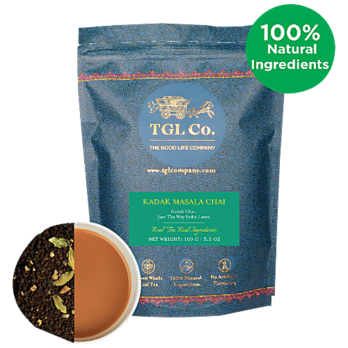 TGL Co. Kadak Masala Chai Tea CTC, 100 g  