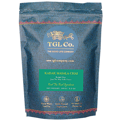 TGL Co. Kadak Masala Chai Tea CTC, 100 g  