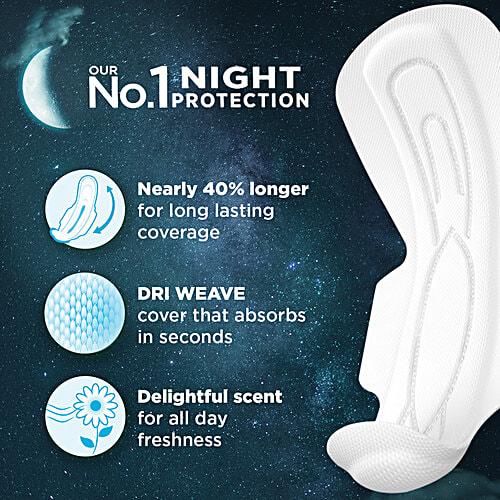 Whisper  Ultra Nights XXL+  With Wings, 6 pcs  