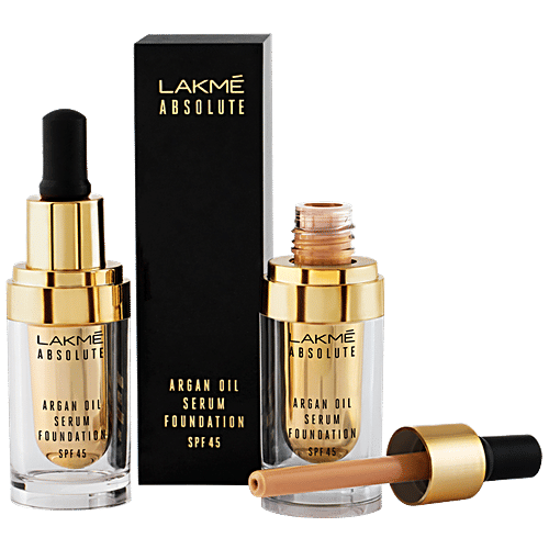 Lakme Absolute Argan Oil Serum Foundation - Cool Cinnamon, 15 ml  