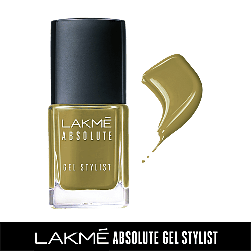 Lakme Absolute Gel Stylist Nail Color - Soldier, 12 ml  