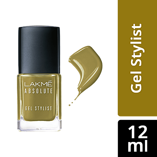 Lakme Absolute Gel Stylist Nail Color - Soldier, 12 ml  
