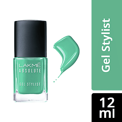 Lakme Absolute Gel Stylist Nail Color - Verdure, 12 ml  