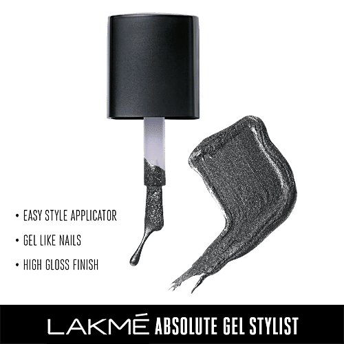 Lakme Absolute Gel Stylist Nail Color - Suit-up, 12 ml  