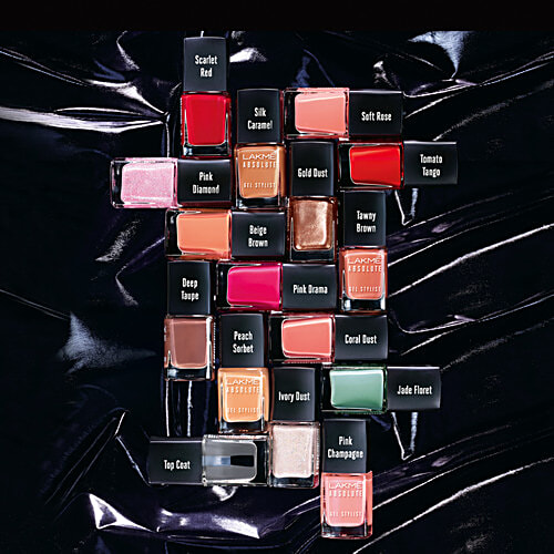 Lakme Absolute Gel Stylist Nail Colour, 12 ml Trinket Long-Lasting