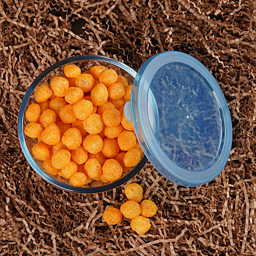 BB Home Borosilicate Glass Mixing Bowl With Lid, 800 ml  