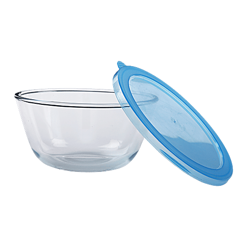 Buy BB Home Borosilicate Glass Mixing Bowl With Lid Dishwasher