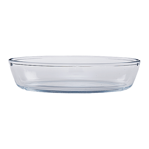 Buy BB Home Borosilicate Glass Oval Baking Dish Online at Best Price