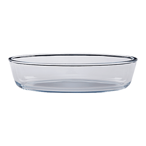 BB Home Borosilicate Glass Oval Baking Dish, 1.6 L  