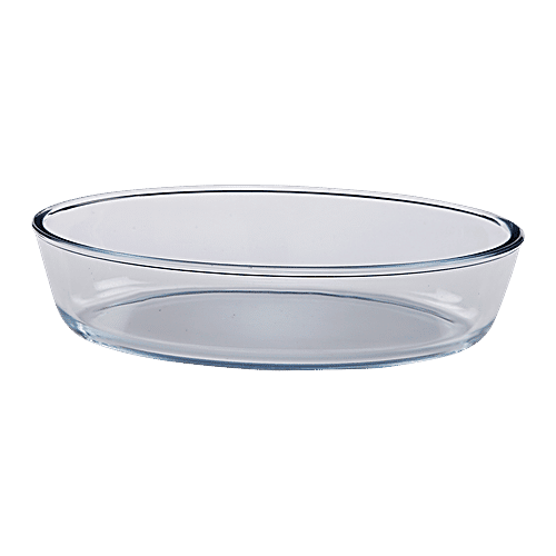 BB Home Borosilicate Glass Oval Baking Dish, 1.6 L  