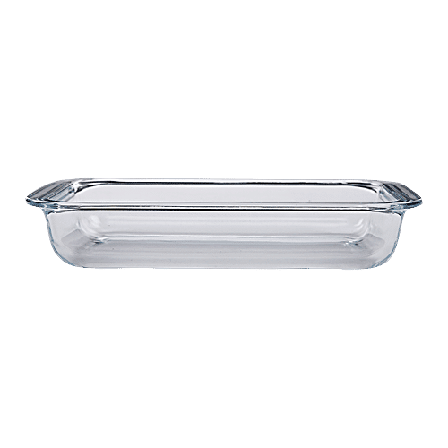 BB Home Borosilicate Glass Rectangular Baking Dish, 1 L  