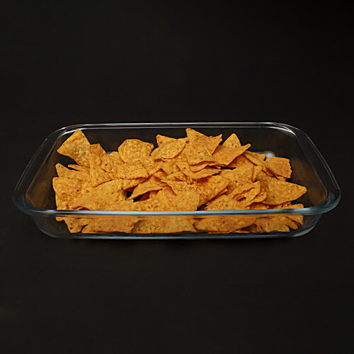 BB Home Borosilicate Glass Rectangular Baking Dish, 1 L  