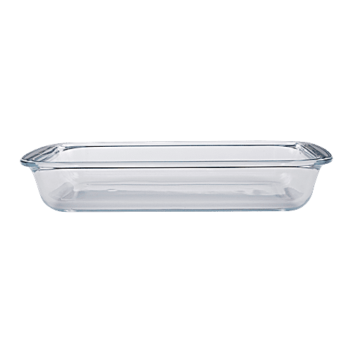BB Home Borosilicate Glass Rectangular Baking Dish, 2.2 L  
