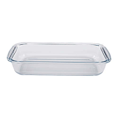 BB Home Borosilicate Glass Rectangular Baking Dish, 2.2 L  
