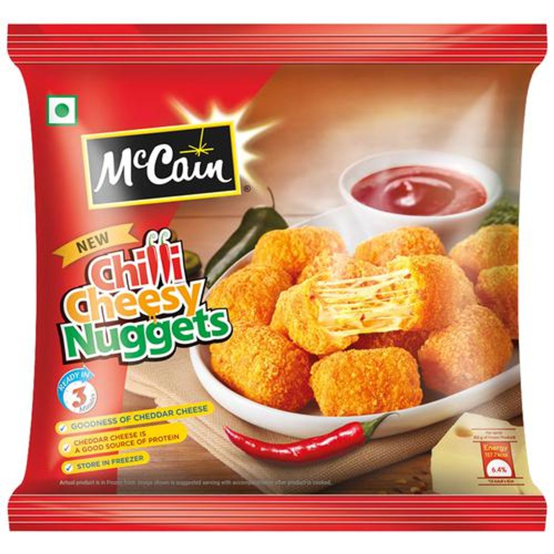 McCain Chilli Cheesy Nuggets, 250 g 