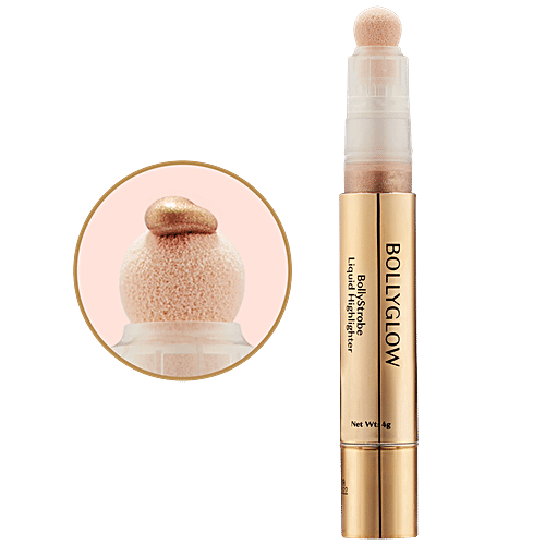 Bollyglow BollyStrobe Liquid Highlighter - Gold, 4 g  