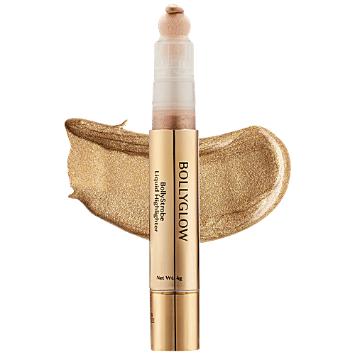 Bollyglow BollyStrobe Liquid Highlighter - Gold, 4 g  