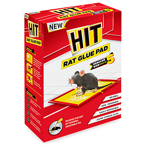 Buy HIT Rat/Mouse Glue Pad No Smell, NonPoisonous Online at Best