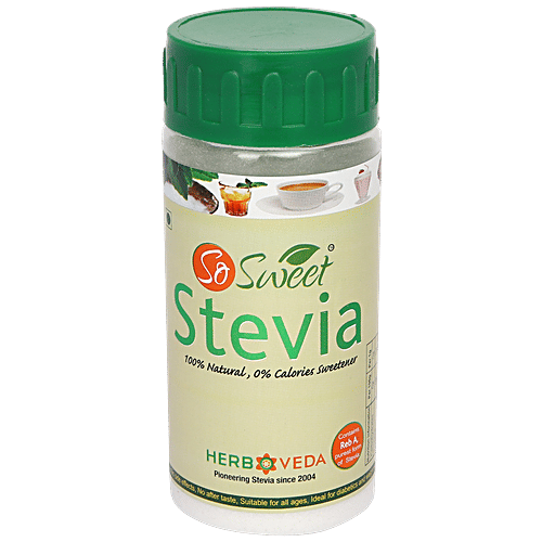 So Sweet Stevia Powder, 100 g Bottle 