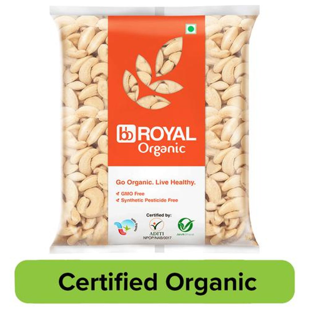 BB Royal Organic Cashew/Godambi - Whole, 500 g 