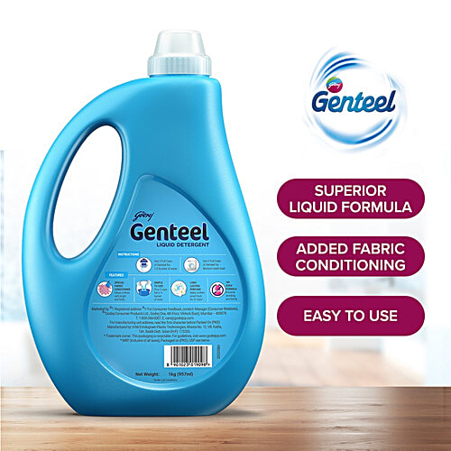 Buy Genteel Liquid Detergent For Top Load & Front Load Washing Online
