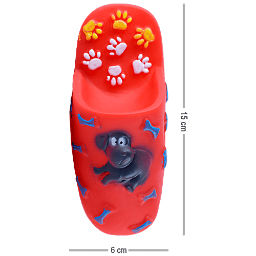 DP Pet Toy Shoe - Assorted Colour, BB1517, 1 pc  