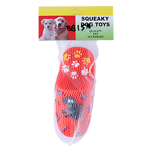DP Pet Toy Shoe - Assorted Colour, BB1517, 1 pc  