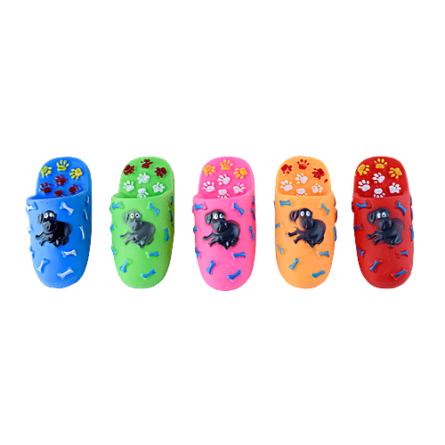 DP Pet Toy Shoe - Assorted Colour, BB1517, 1 pc  