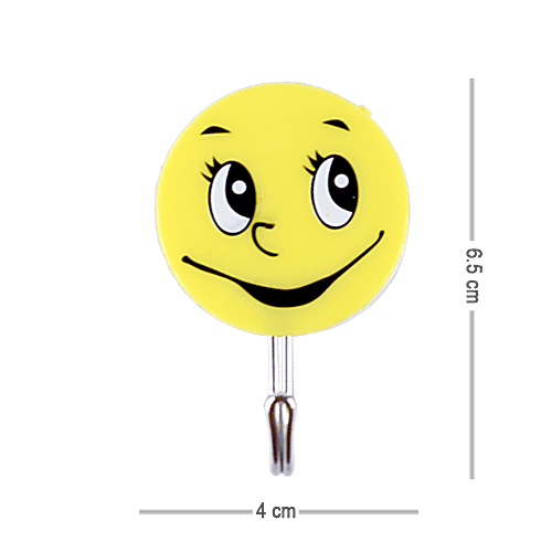 BB Home Plastic Hook/ Hanger Card - Self Adhesive/ Stickable, BH104, 3 pcs  