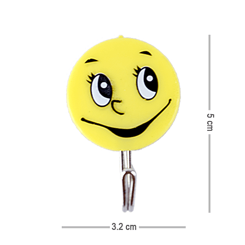 BB Home Plastic Hook/ Hanger Card - Self Adhesive/ Stickable, BH104, 3 pcs  