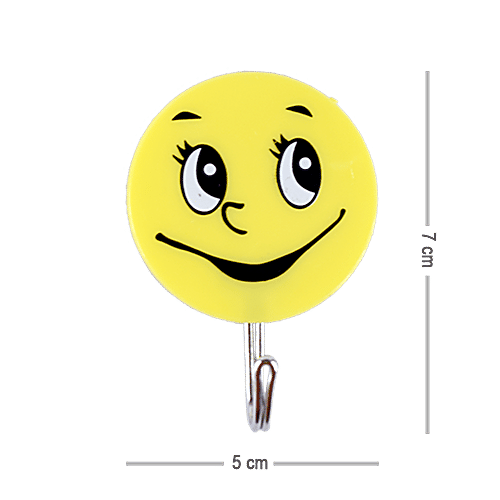 BB Home Plastic Hook/ Hanger Card - Self Adhesive/ Stickable, BH104, 3 pcs  