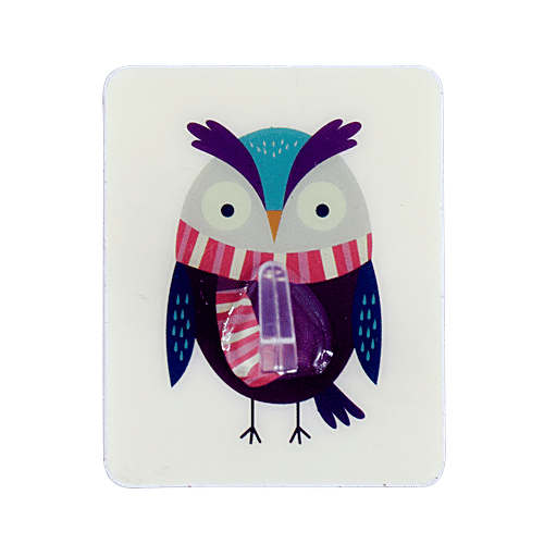 BB Home Plastic Hook/ Hanger Card - Self Adhesive/ Stickable, BH105, 5 pcs  