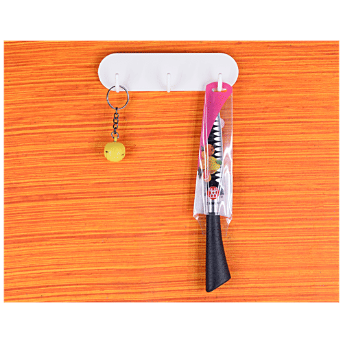 BB Home Plastic Hook/ Hanger Card - Self Adhesive/ Stickable BH107, 1 pc  