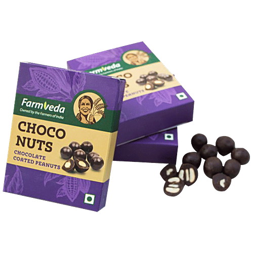 Farmveda Choco Nuts - Chocolate Coated Peanuts, 30 g