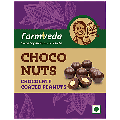 Farmveda Choco Nuts - Chocolate Coated Peanuts, 30 g