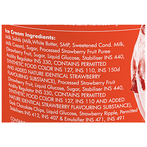 Ice Cream Works Mahabaleshwar Strawberries & Cream Ice Cream - Luxury Milk, 100 ml