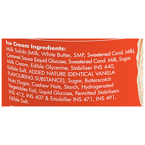 Ice Cream Works Sea Salt Caramel Fudge Ice Cream - Luxury Milk, 500 ml